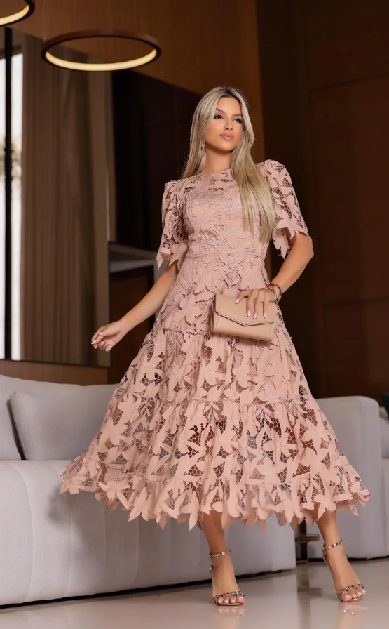 Vestido Rosé